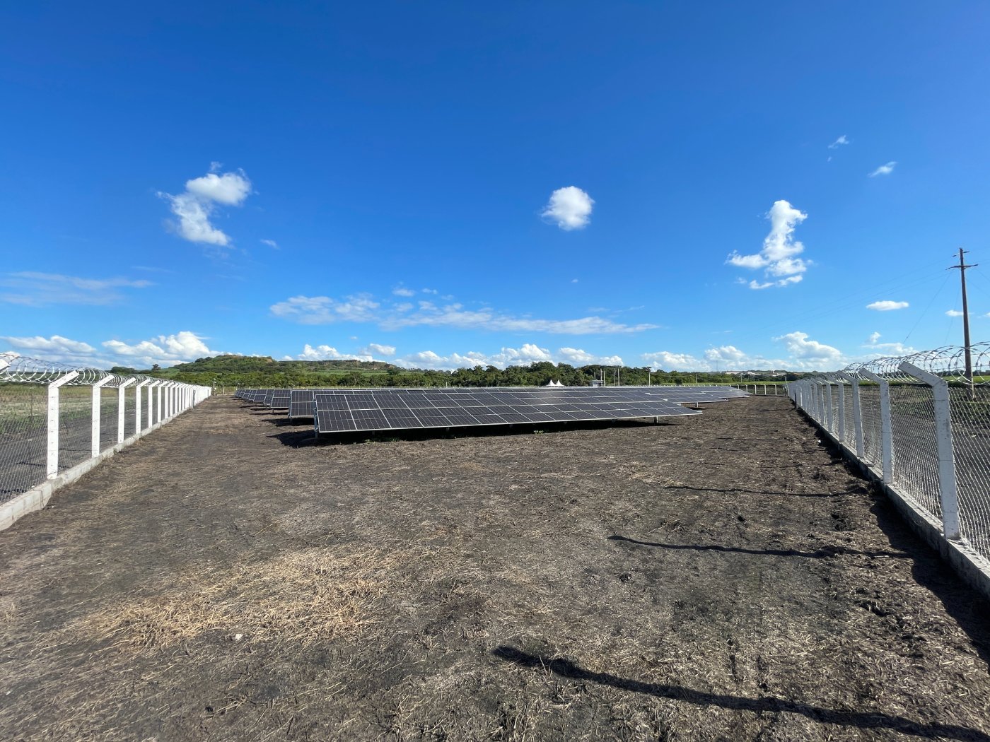Usina fotovoltaica USS Serrana sob monitoramento
